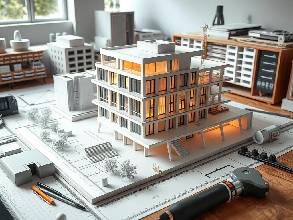 A captivating close up of a SketchUp workspace displaying a