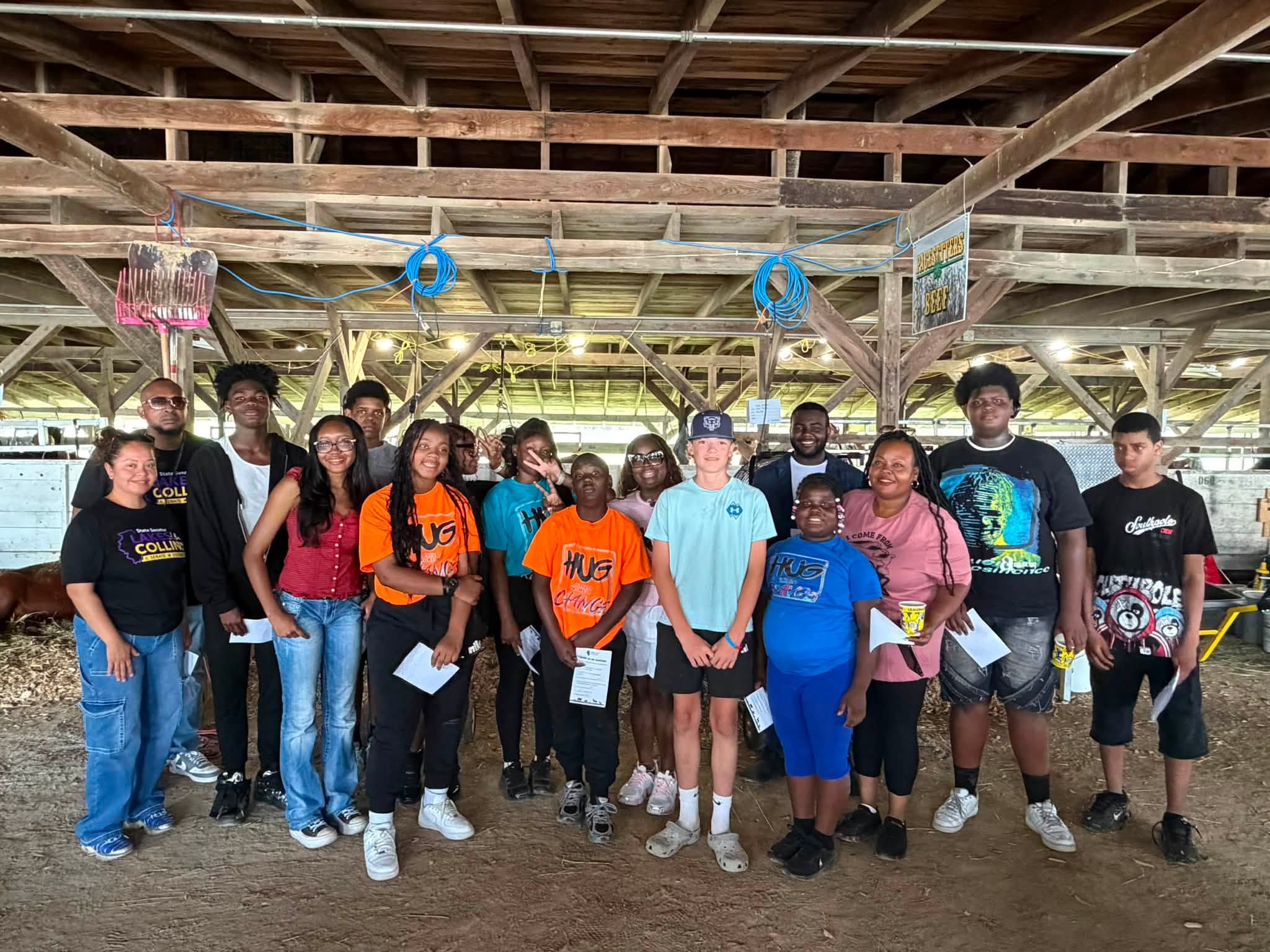 Community members connected and supporting one another