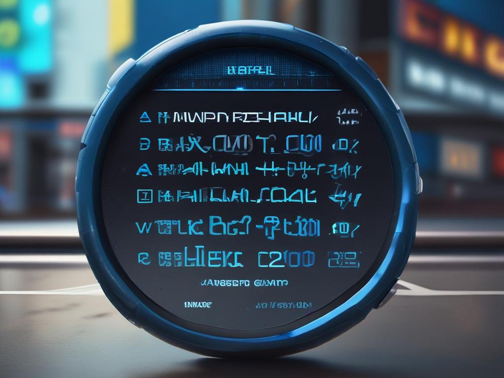detailed image of an AI interface displaying race predictions, sleek design, dark background with electric blue highlights, high-resolution, focusing on technology and data.