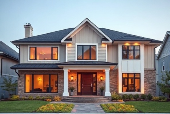 Complete Los Gatos home remodel transformation featuring modern architecture and luxury finishes