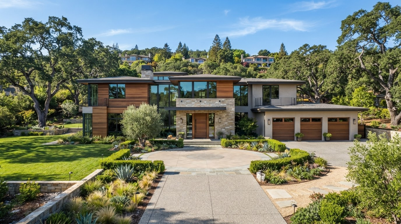 Premium luxury residential home in Los Gatos Bay Area