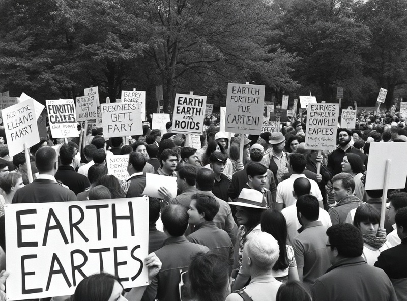 Earth Day 1970 protest