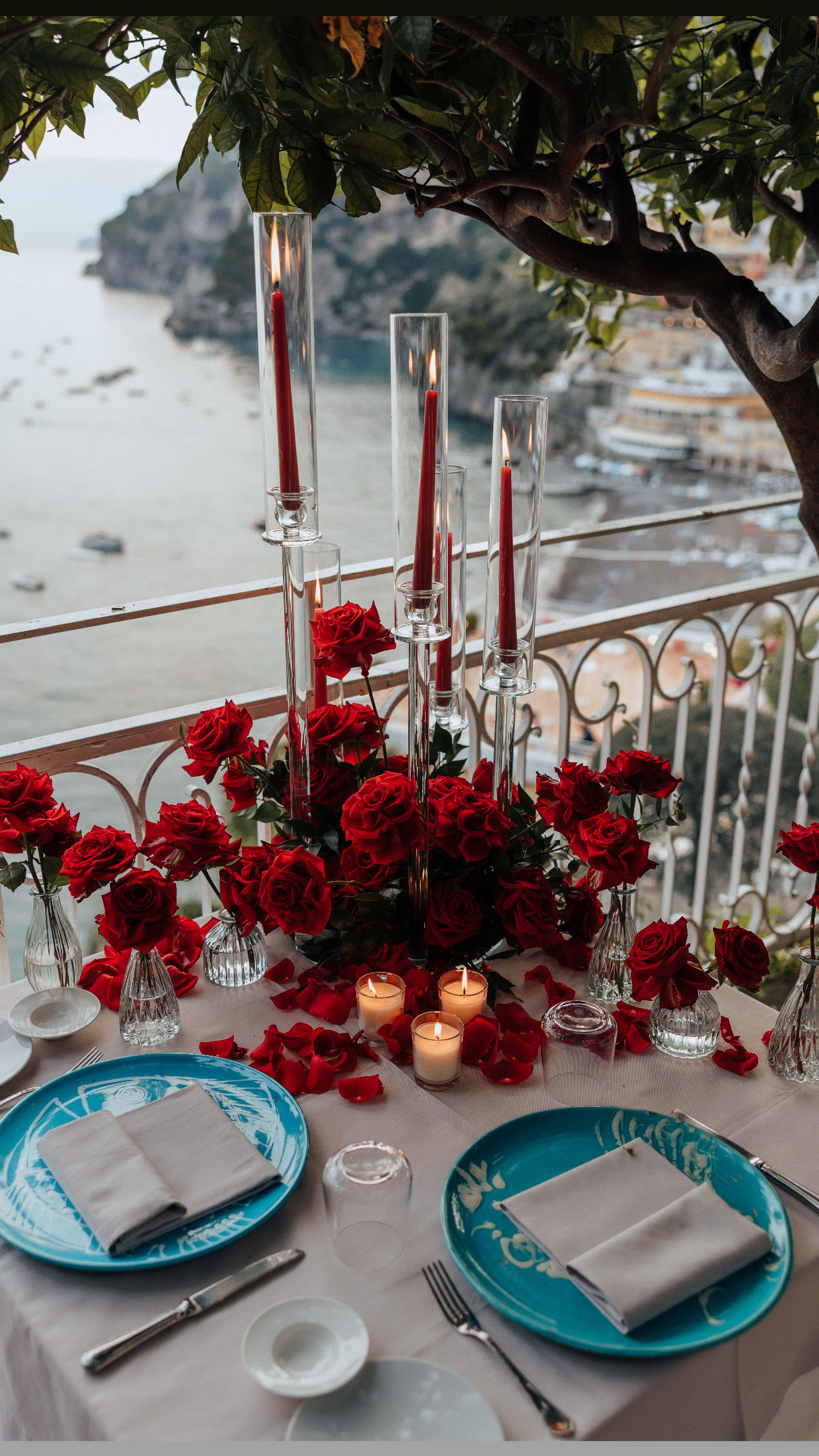 Beautiful floral wedding celebration background