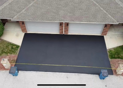 Finished parking lot
