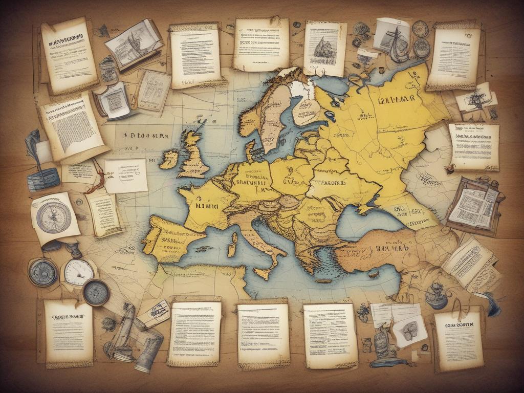 Here are some keywords to generate an image that reflects the blog titled "Understanding EU Law in Practice":

1. EU Flag
2. Gavel
3. Legal Documents
4. Courtroom
5. Scales of Justice
6. Map of Europe
7. Diverse People
8. Books on Law
9. Collaboration
10. Diplomacy
11. International Relations
12. Legislation
13. Multilingual Texts
14. Public Policy
15. Legal Consultation

These keywords capture the essence of EU law, its practical application, and the multicultural perspective inherent in the subject matter