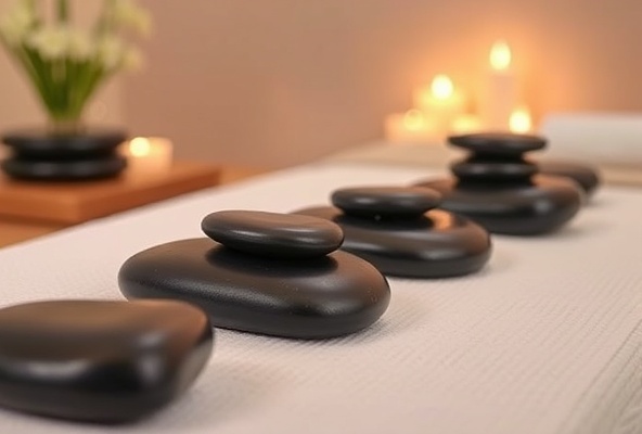 Hot stone therapy
