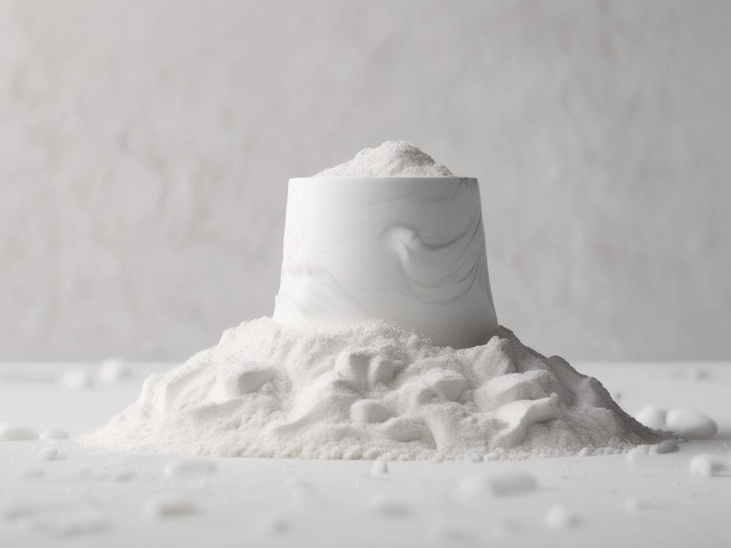 ultra-fine marble powder, calcium carbonate, smooth texture