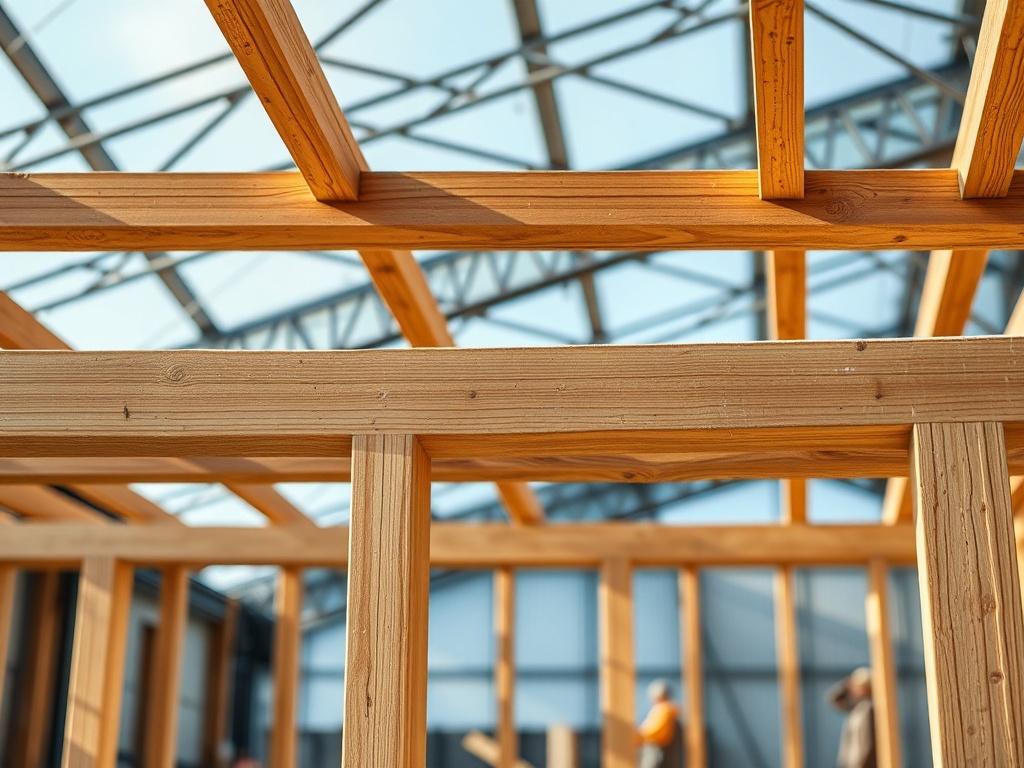 A hyper realistic close up shot of a newly constructed