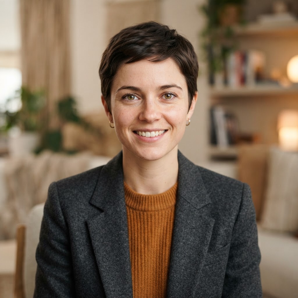 Portrait of Lucy Wren, Front-End Engineer at ForgeLayer Studio