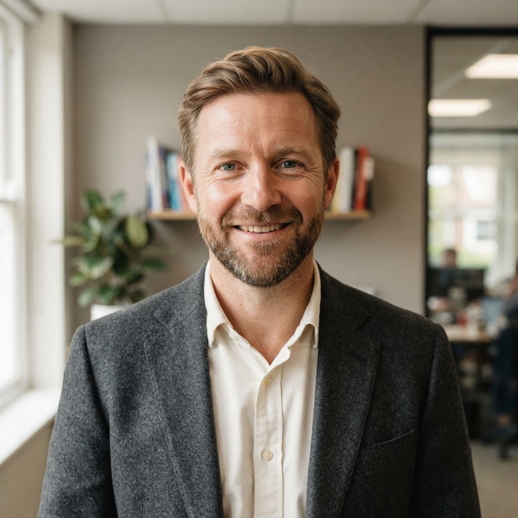 Portrait of Oliver Hayes, Delivery Manager at ForgeLayer Studio