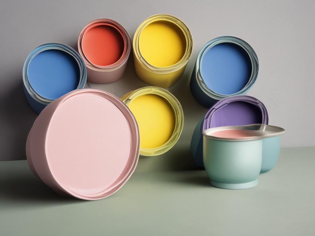 eco friendly emulsion paint, vibrant colors, sustainable home