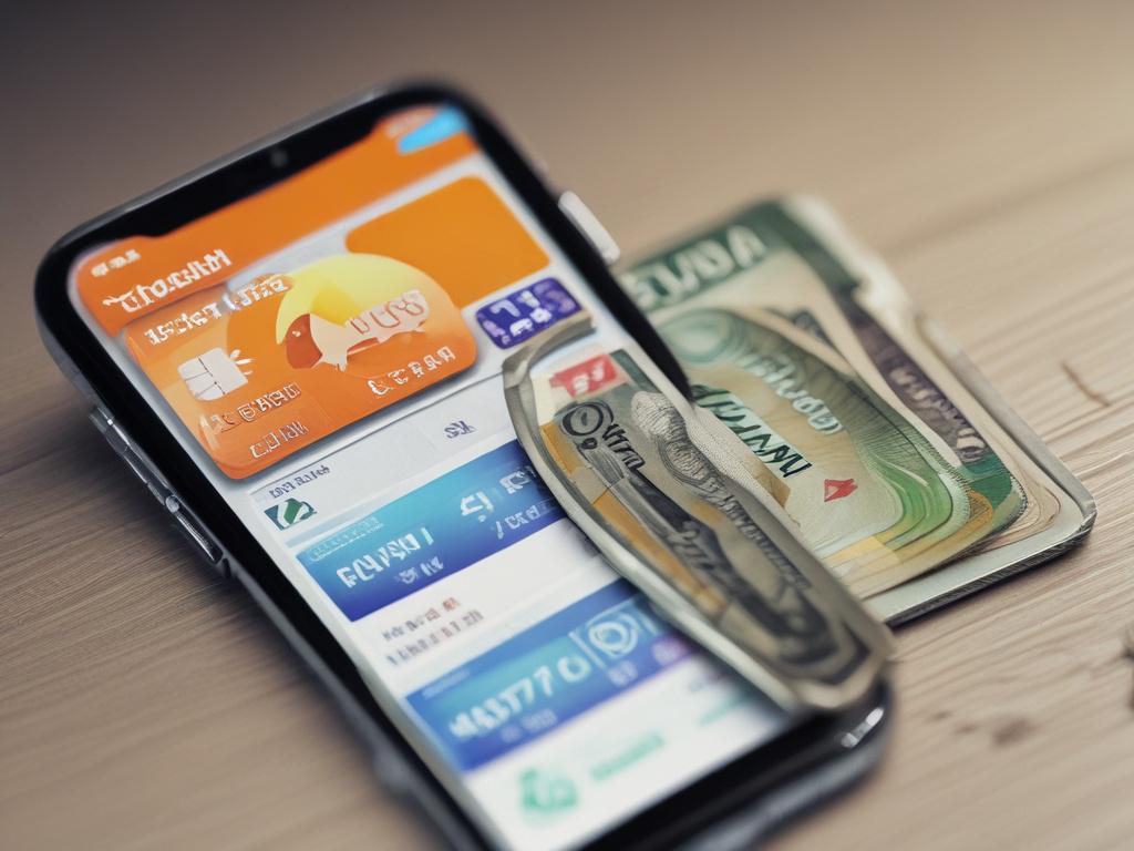 A close up shot of a smartphone displaying the ICCASH©