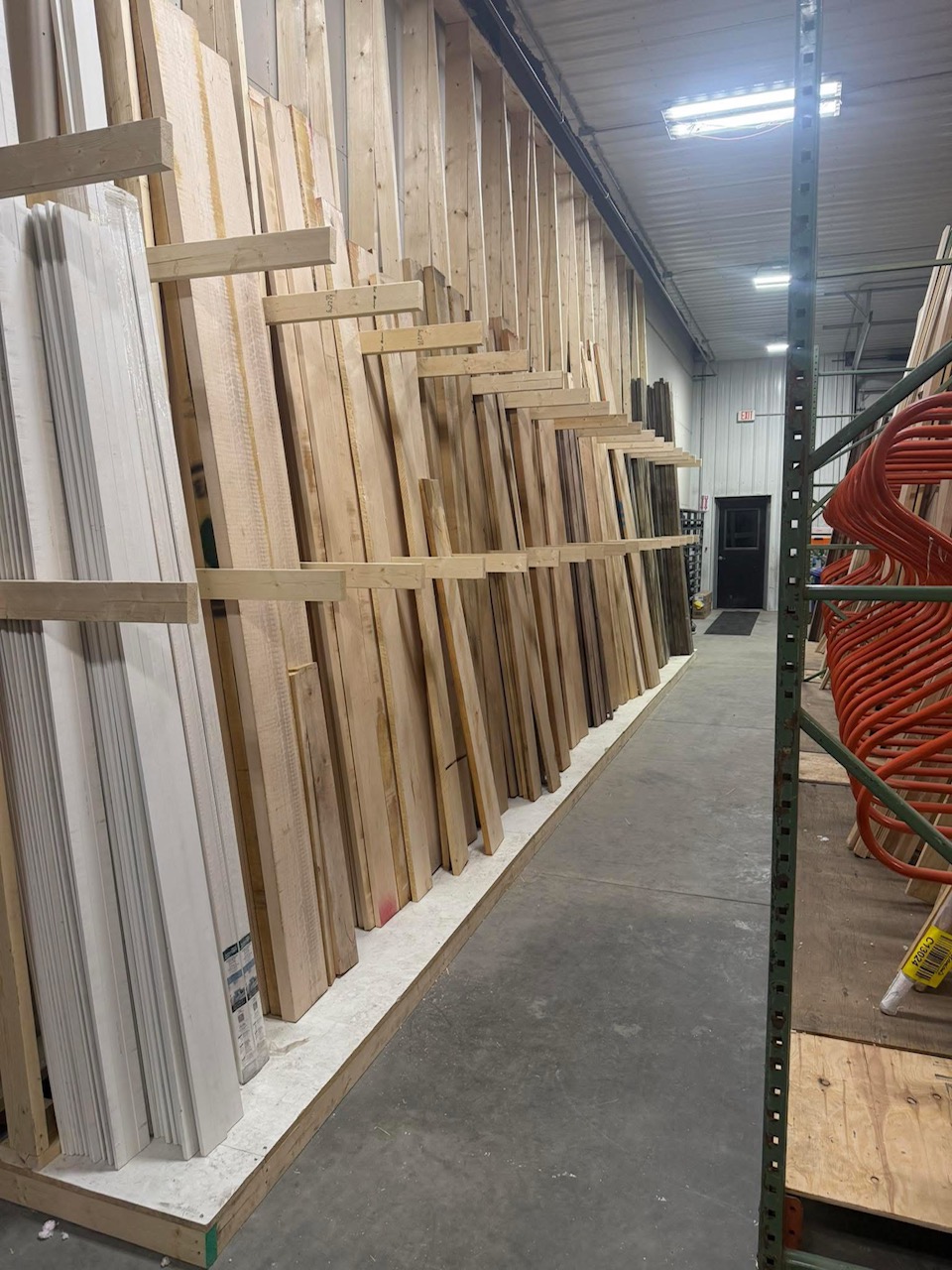 Premium hardwood lumber