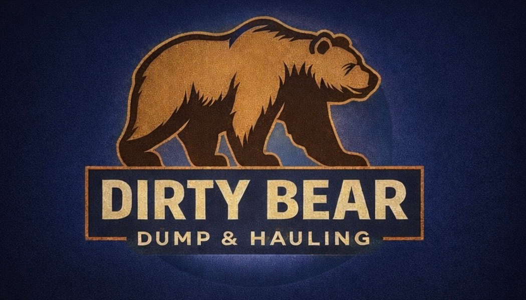 Dirty Bear Dumping & Hauling Logo