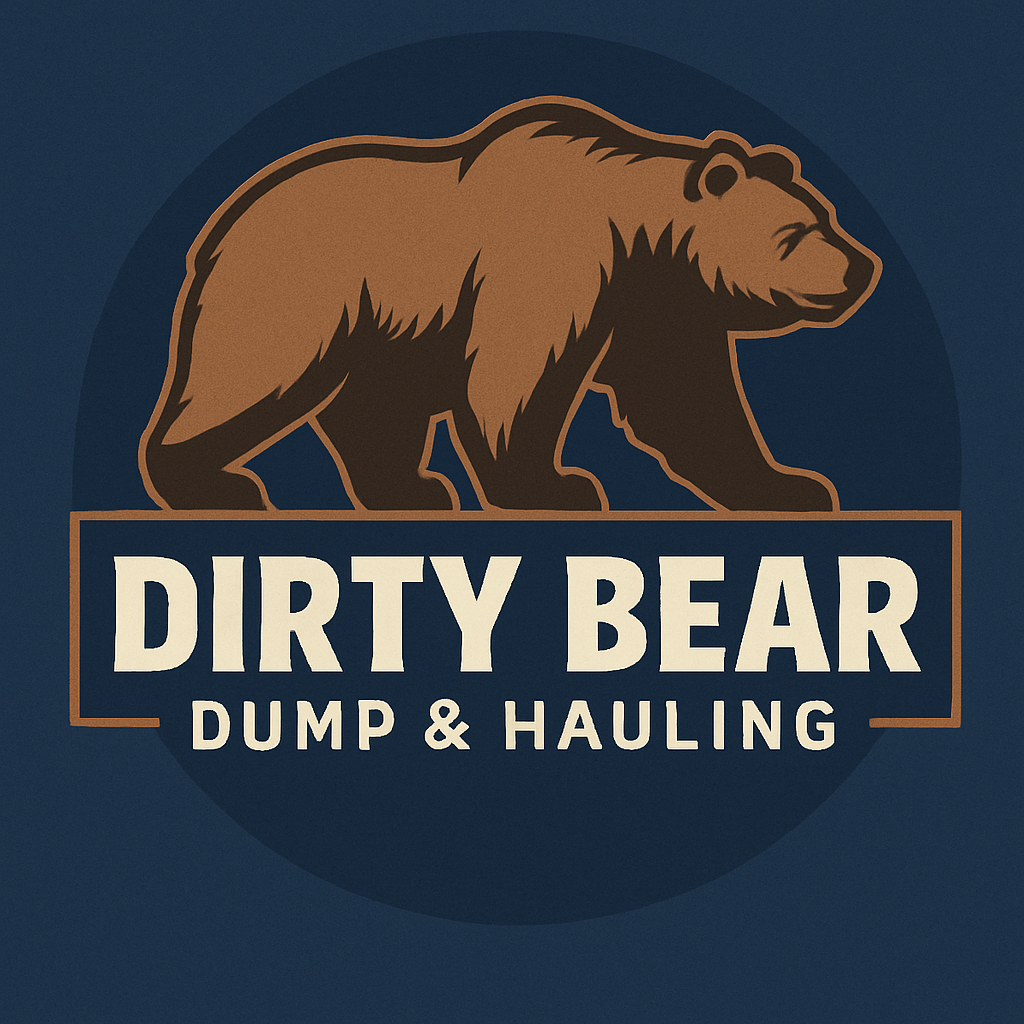 Dirty Bear Dumping & Hauling logo