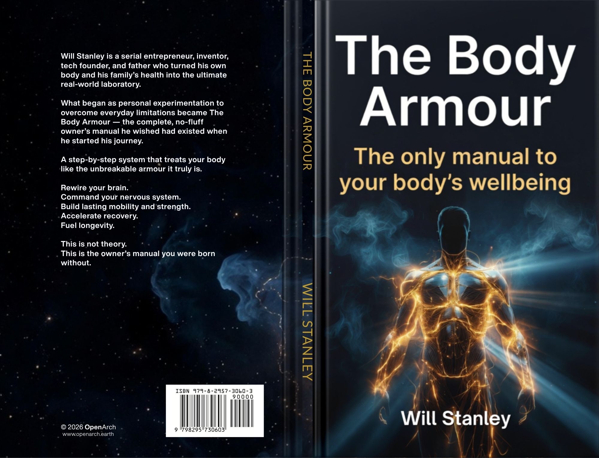 The Body Armour Book Back Cover