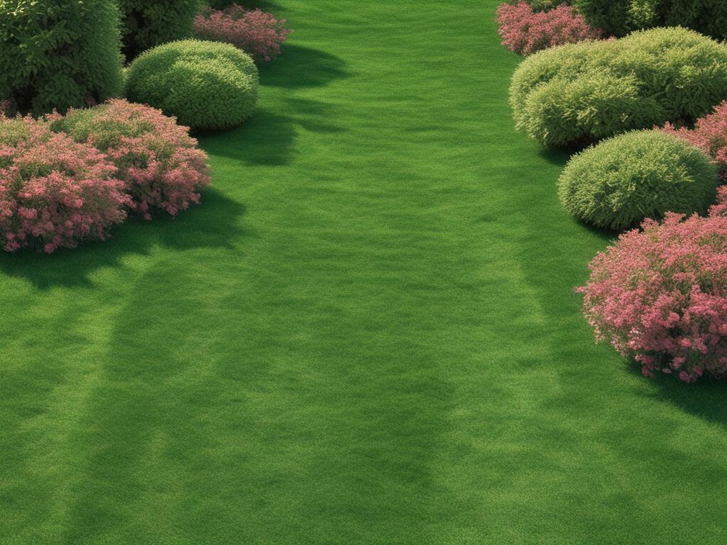 healthy lawn, green grass, outdoor care, landscaping, vibrant garden