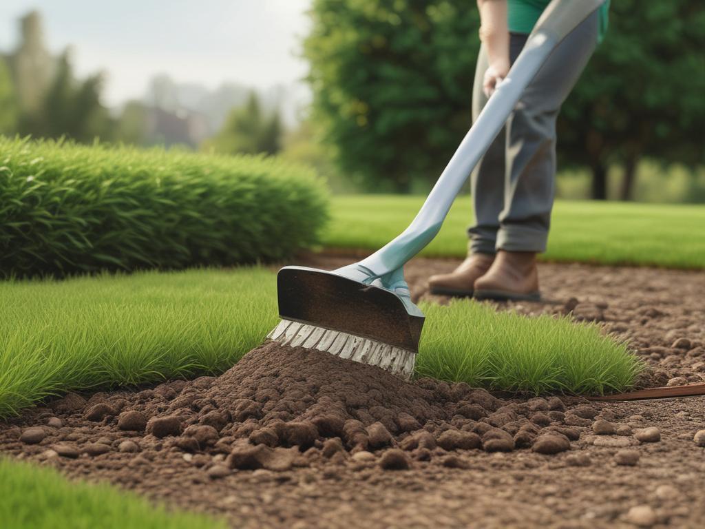 lawn aeration, soil health, green lawn, outdoor maintenance, gardening