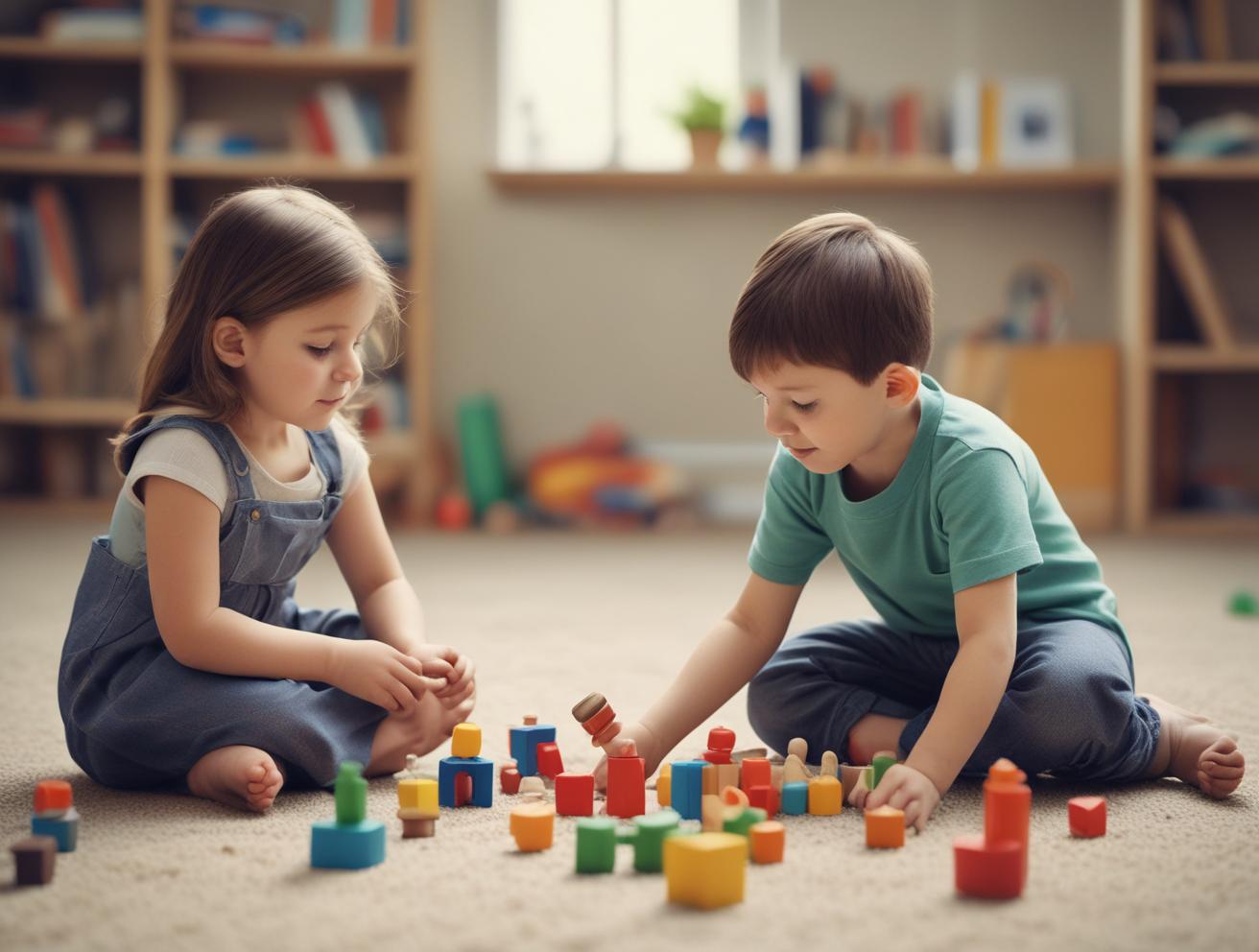 children learning through play