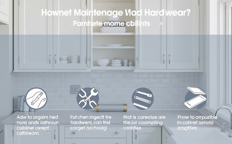 Cabinet maintenance and hardware care guide