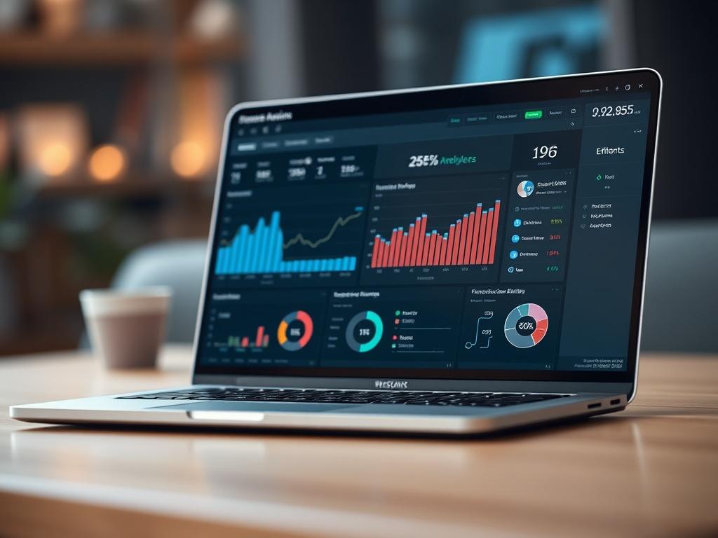 A close up shot of a laptop screen displaying a