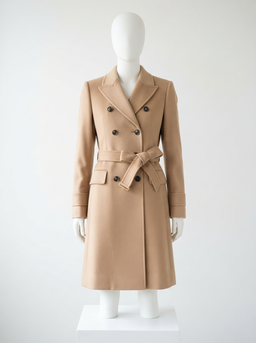 Tailored Camel Coat