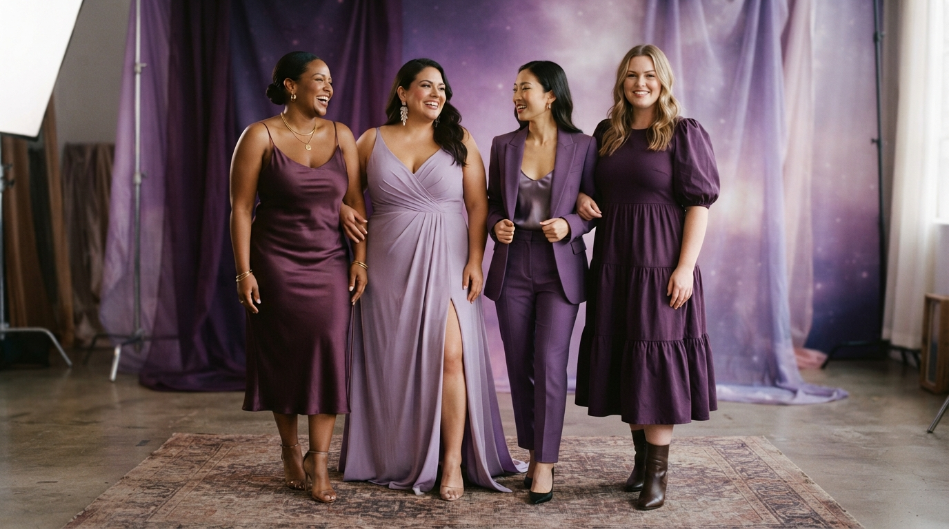 Diverse women wearing Cosmic Outlet clothing