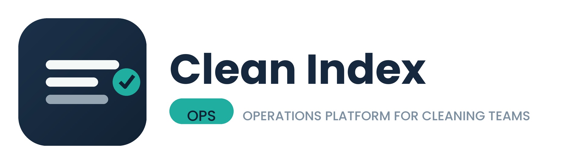 CleanIndex Ops Logo