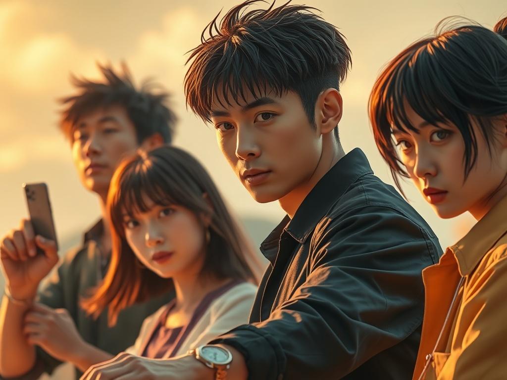 A high-resolution image of a dramatic scene from a popular returning series, showcasing intense character expressions and a captivating background that reflects the series' atmosphere.