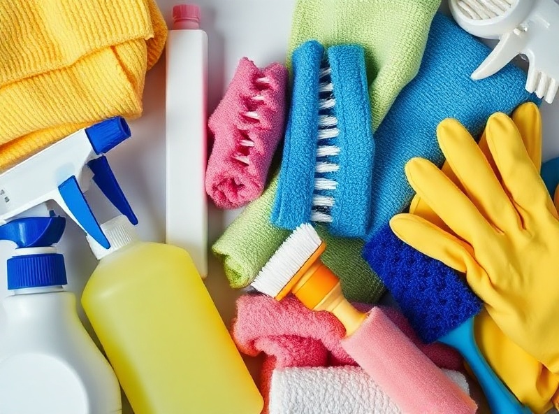 Professional cleaning supplies