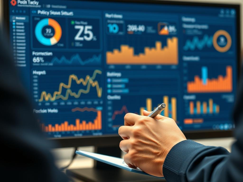 A close up of a computer screen displaying a detailed