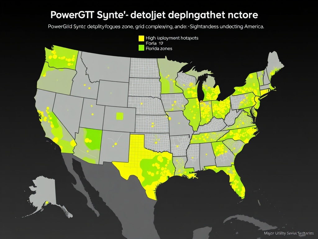 PowerGrid Sync Deployment Heatmap