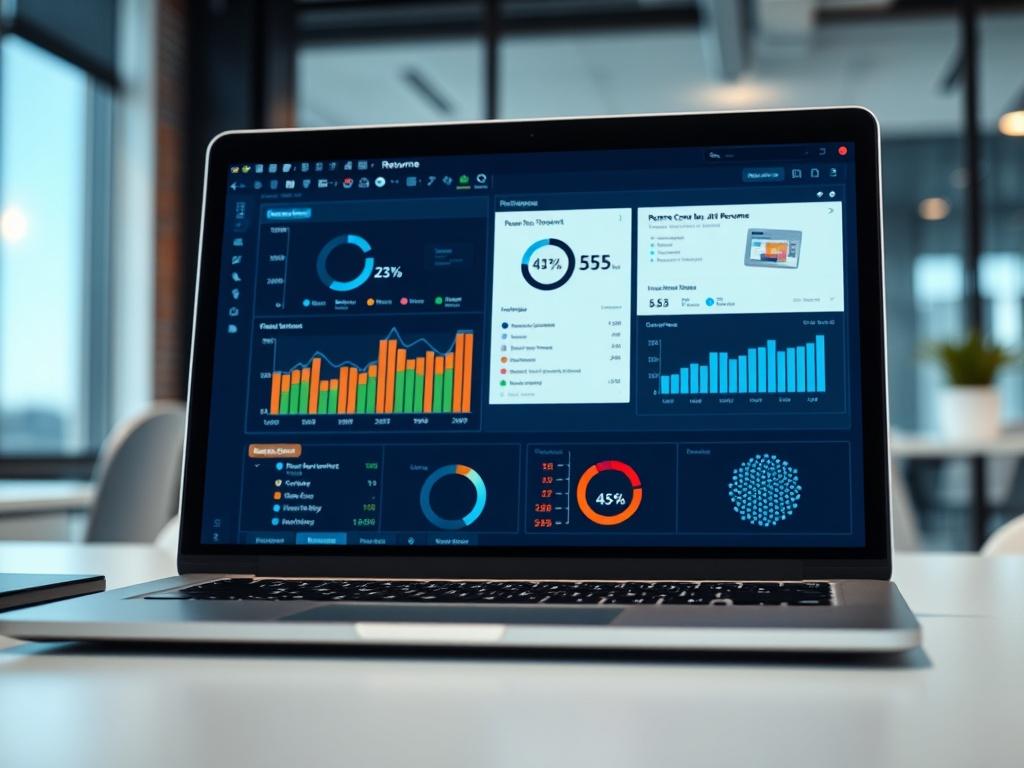 A close up shot of a laptop screen displaying an