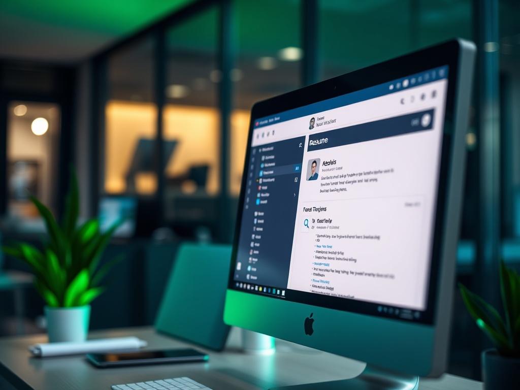 A close up image of a computer screen displaying an