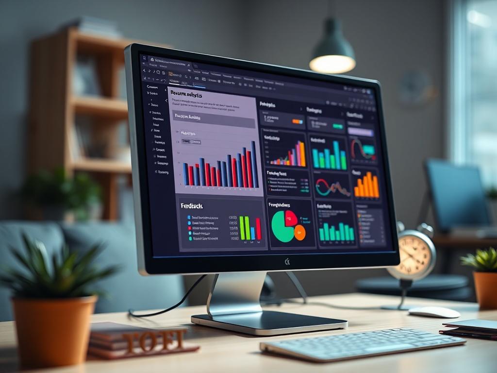 A close up shot of a computer screen displaying a