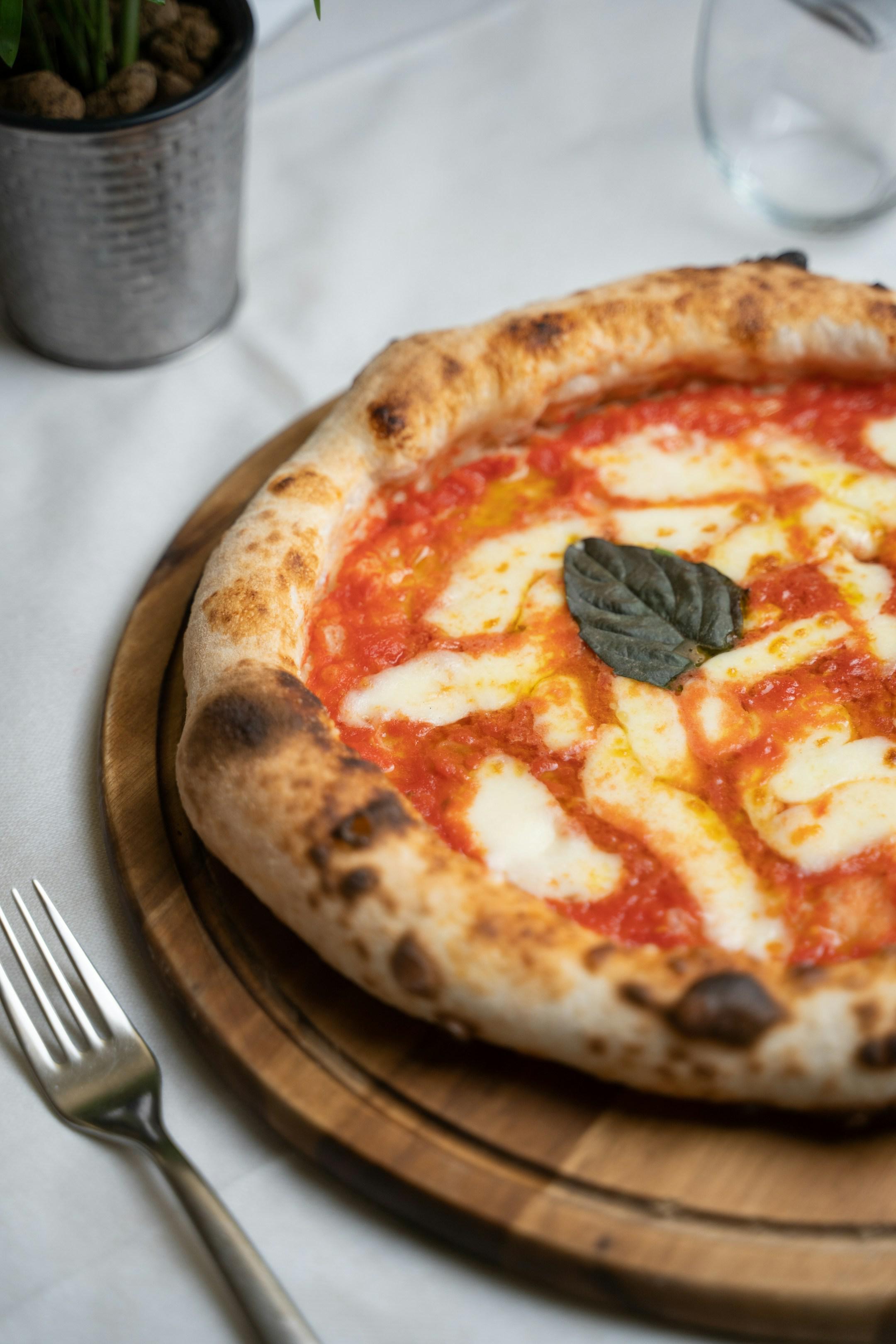 Margherita pizza