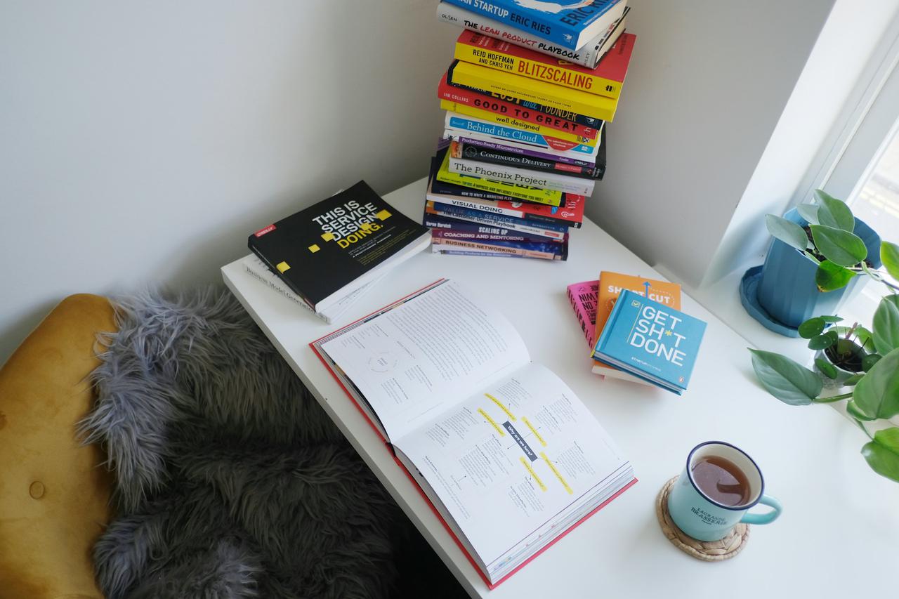There are some awesome product management books out there! Studying on Saturday morning with tea is a great and inspirational way to start a new day.