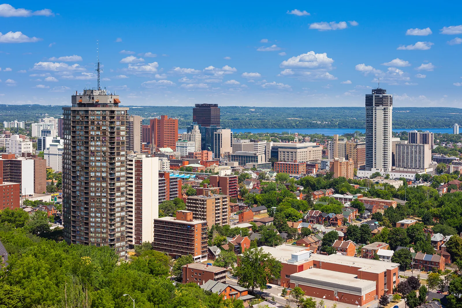 Hamilton cityscape