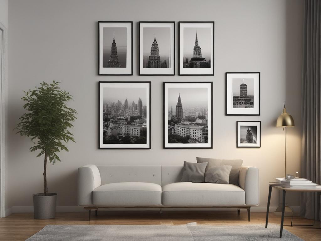 picture gallery, cozy apartment, modern decor, Rishon LeTsiyyon