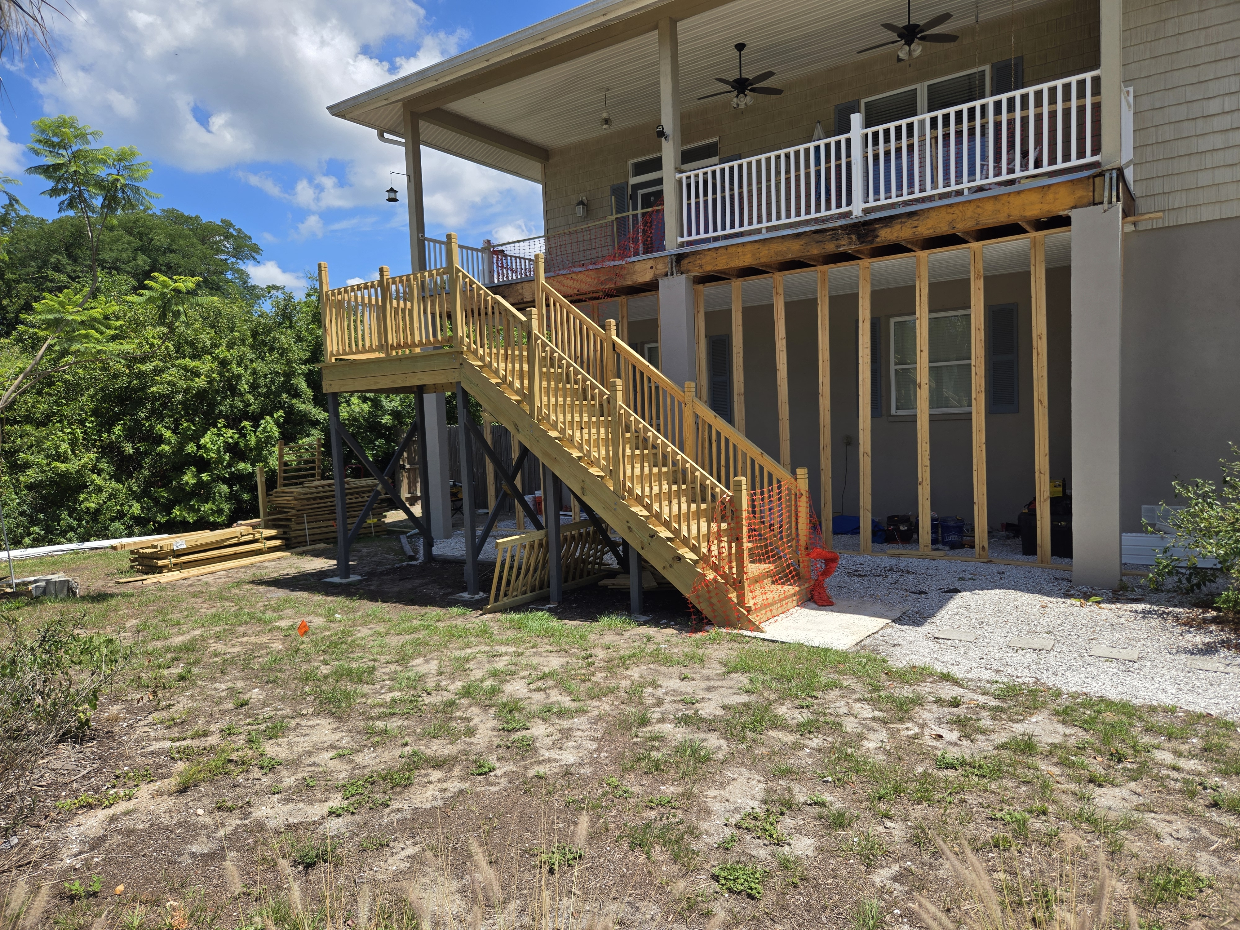 Composite Deck Installation image 3