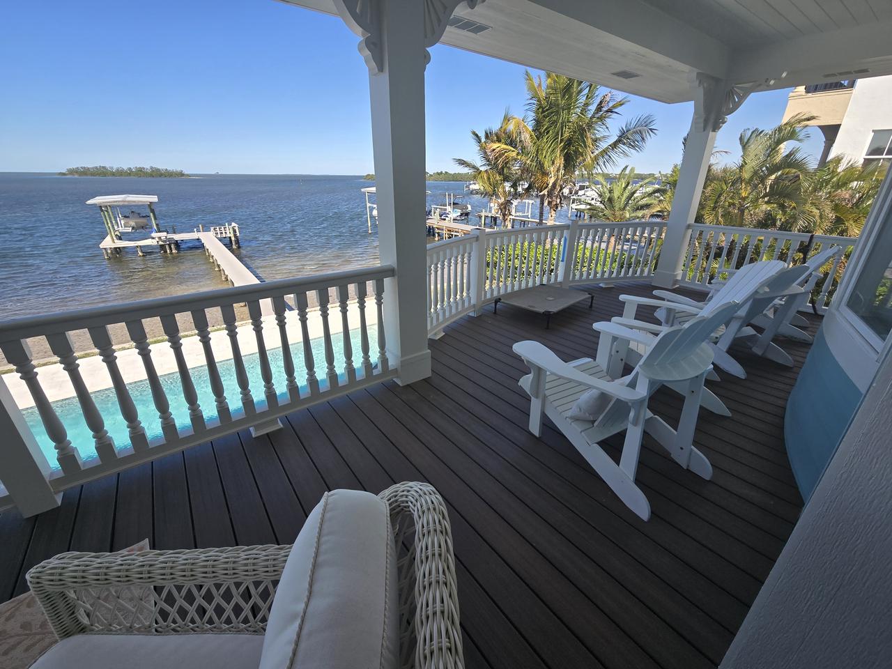 Professional deck installation