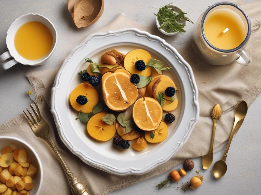 **Prompt for AI Image Generation:**

Create a realistic high-resolution photo that embodies the theme "Traditionelle Schweizer Rezepte neu interpretiert: Genuss für jeden Tag." The composition should be simple and clear, featuring a single subject: a beautifully arranged Swiss dish that melds traditional and modern cooking styles. 

The dish should include elements such as a delicate rösti topped with fresh, locally sourced vegetables and a drizzle of homemade herb-infused oil, all artistically presented on