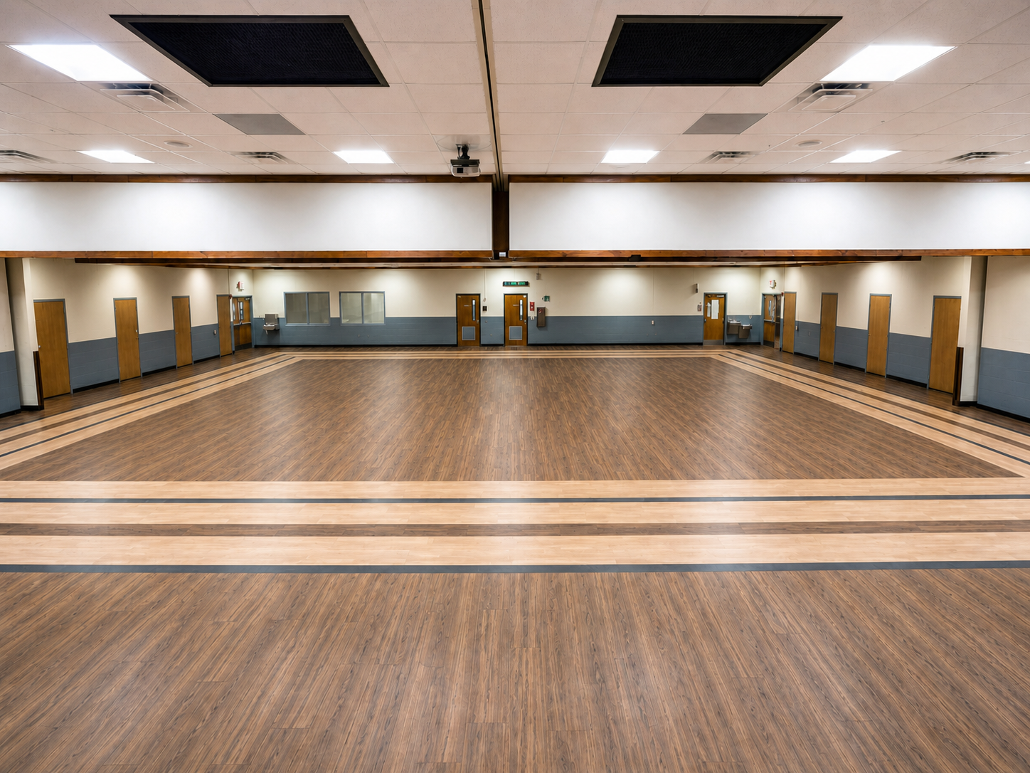 Commercial flooring project