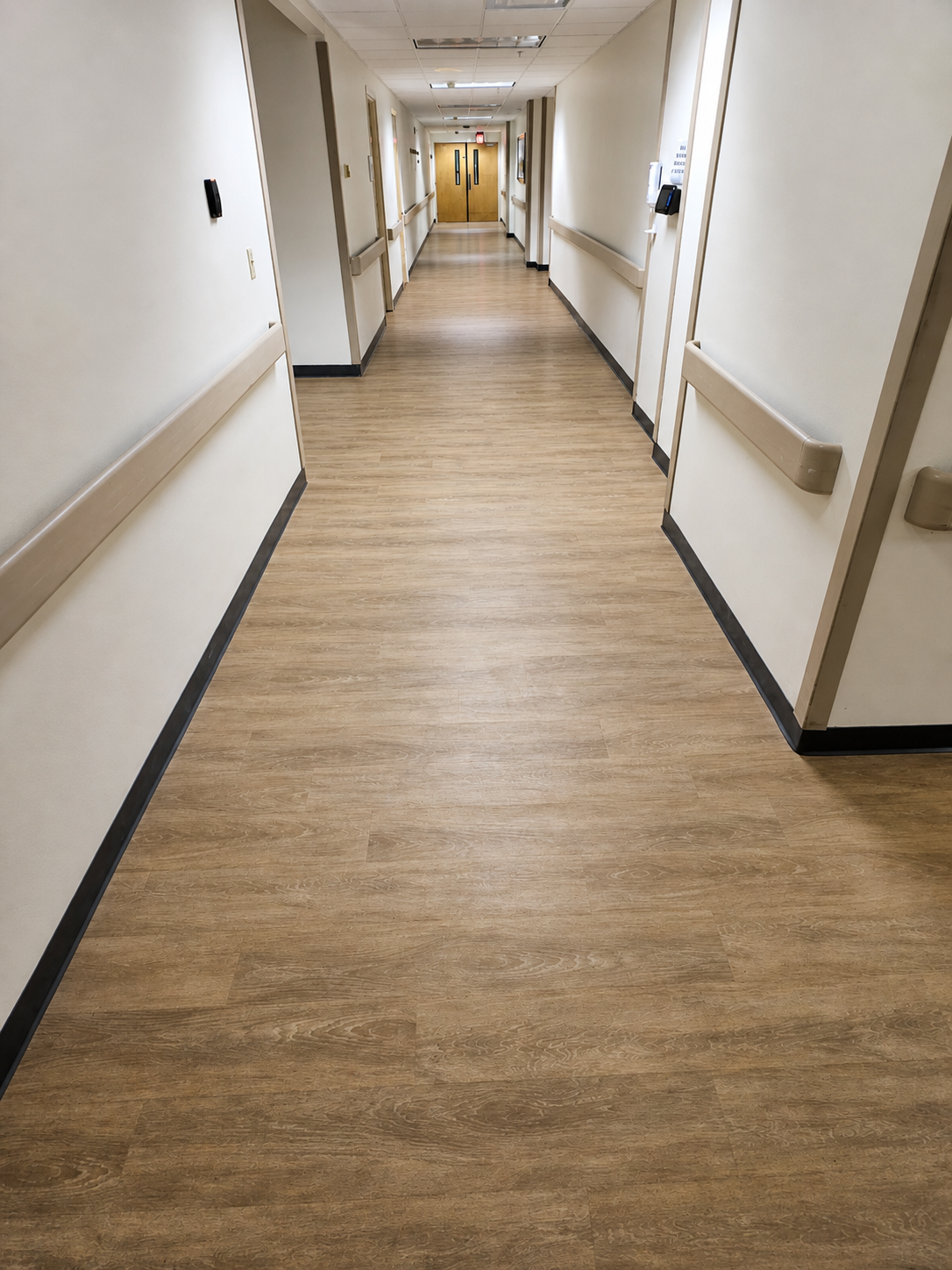 Commercial flooring project