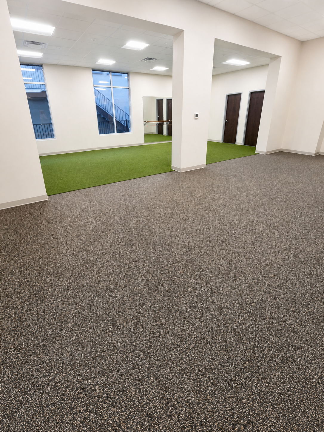 Commercial flooring project