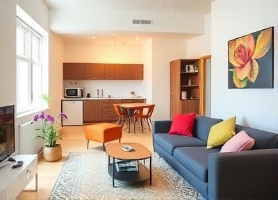 Shared Kitchen & Bathroom Rooms