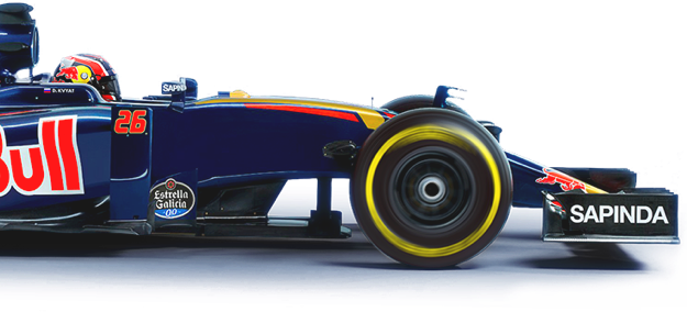 Red Bull Sponsored F1 Car