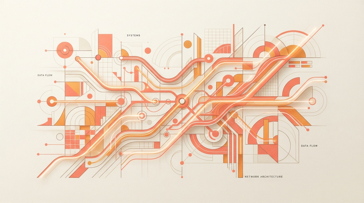 Interconnected systems and flowing data streams