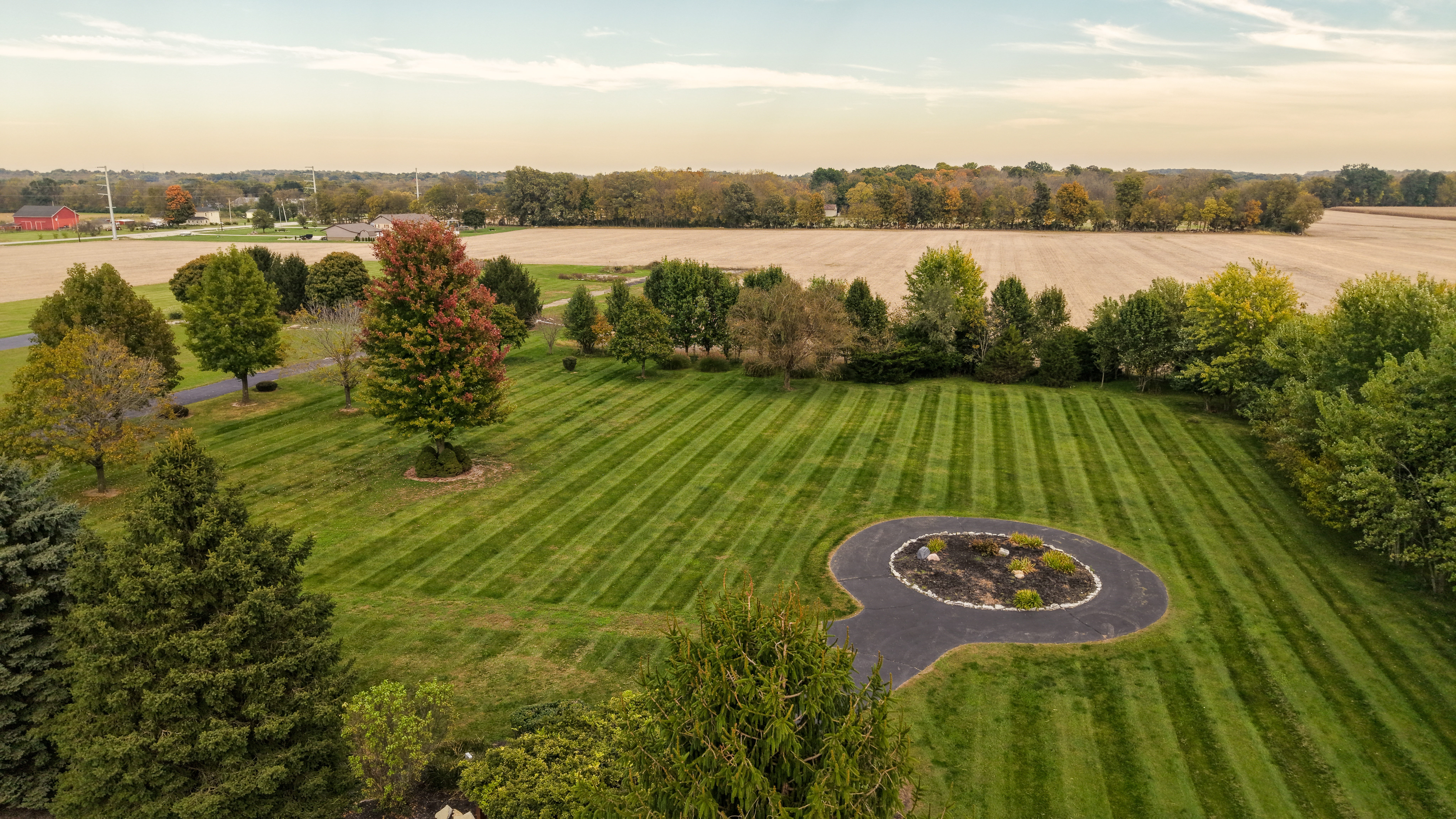 Aerial view of The Onyx grounds