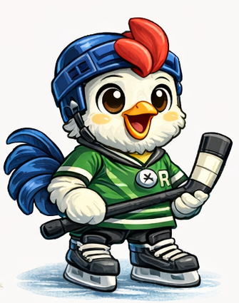 Rocky the Rink Rooster